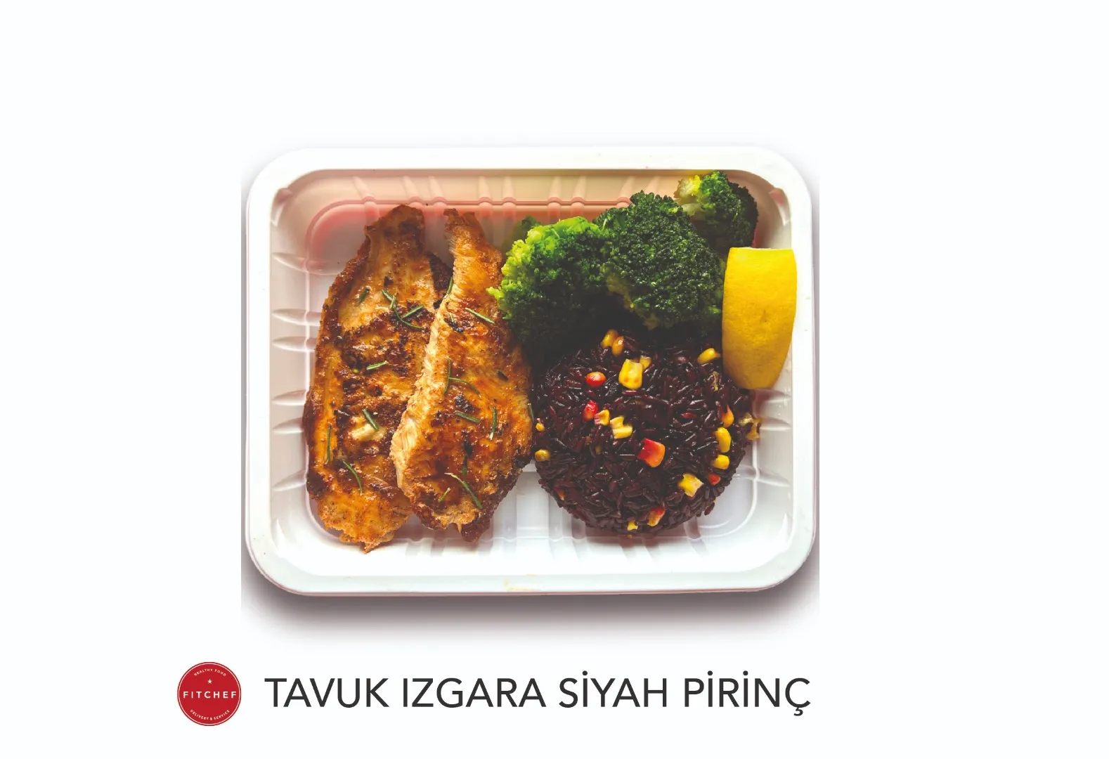 Tavuk Izgara Siyah Pirinç