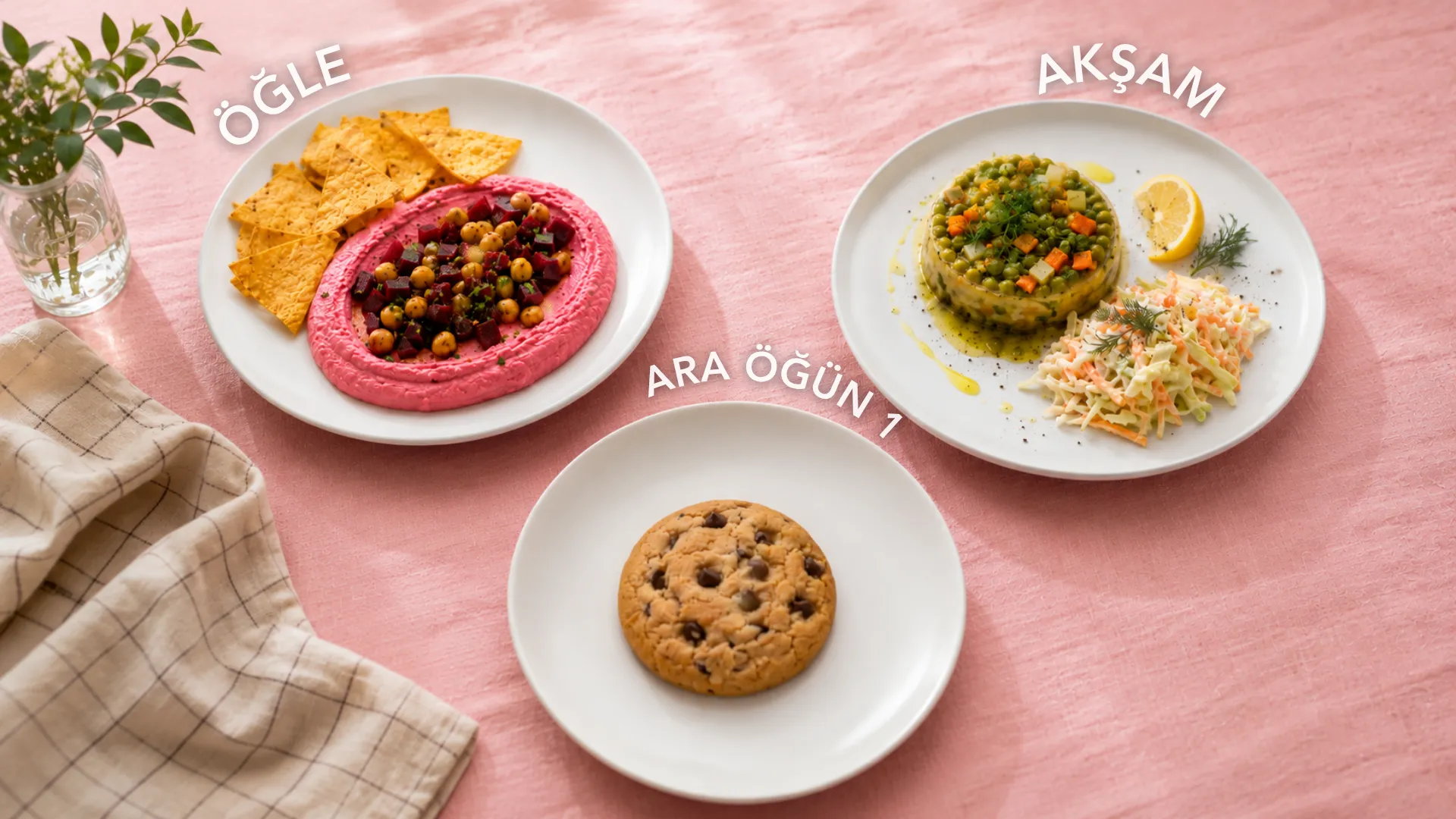Öğle ve Akşam +1 ara öğün